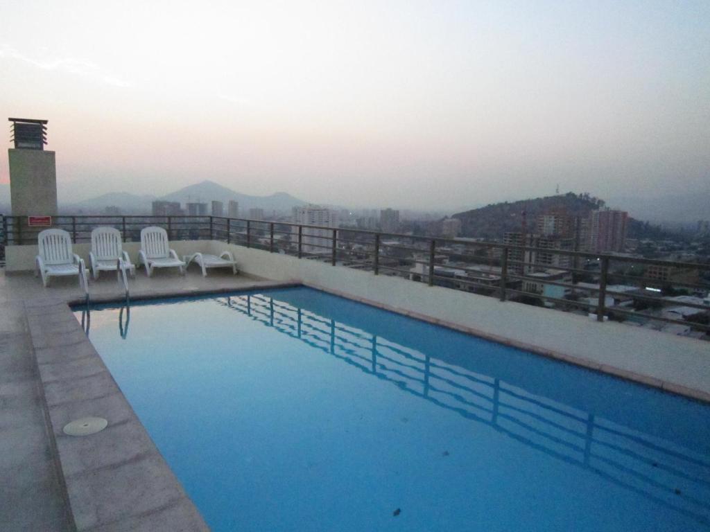 サンティアゴBellavista Departamento Amobladoアパートメント 部屋 写真