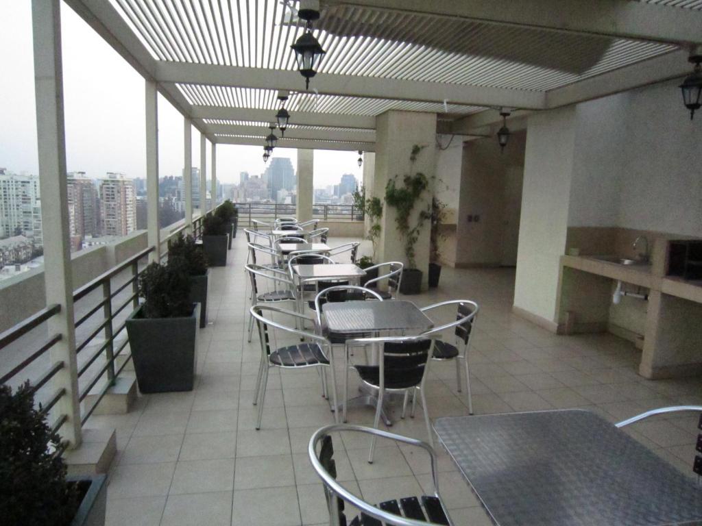 サンティアゴBellavista Departamento Amobladoアパートメント 部屋 写真