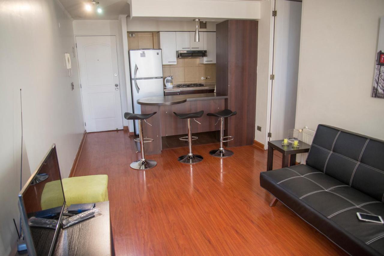 サンティアゴBellavista Departamento Amobladoアパートメント エクステリア 写真
