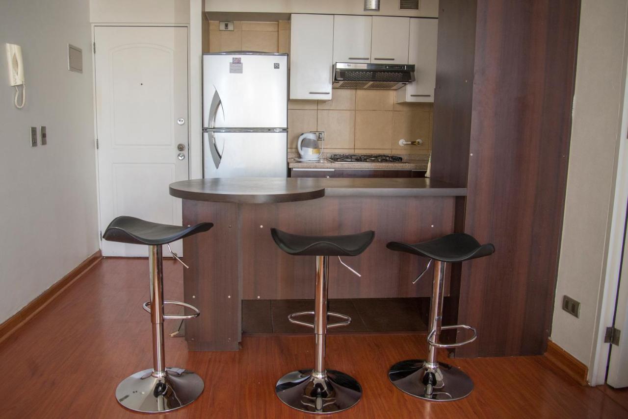 サンティアゴBellavista Departamento Amobladoアパートメント エクステリア 写真