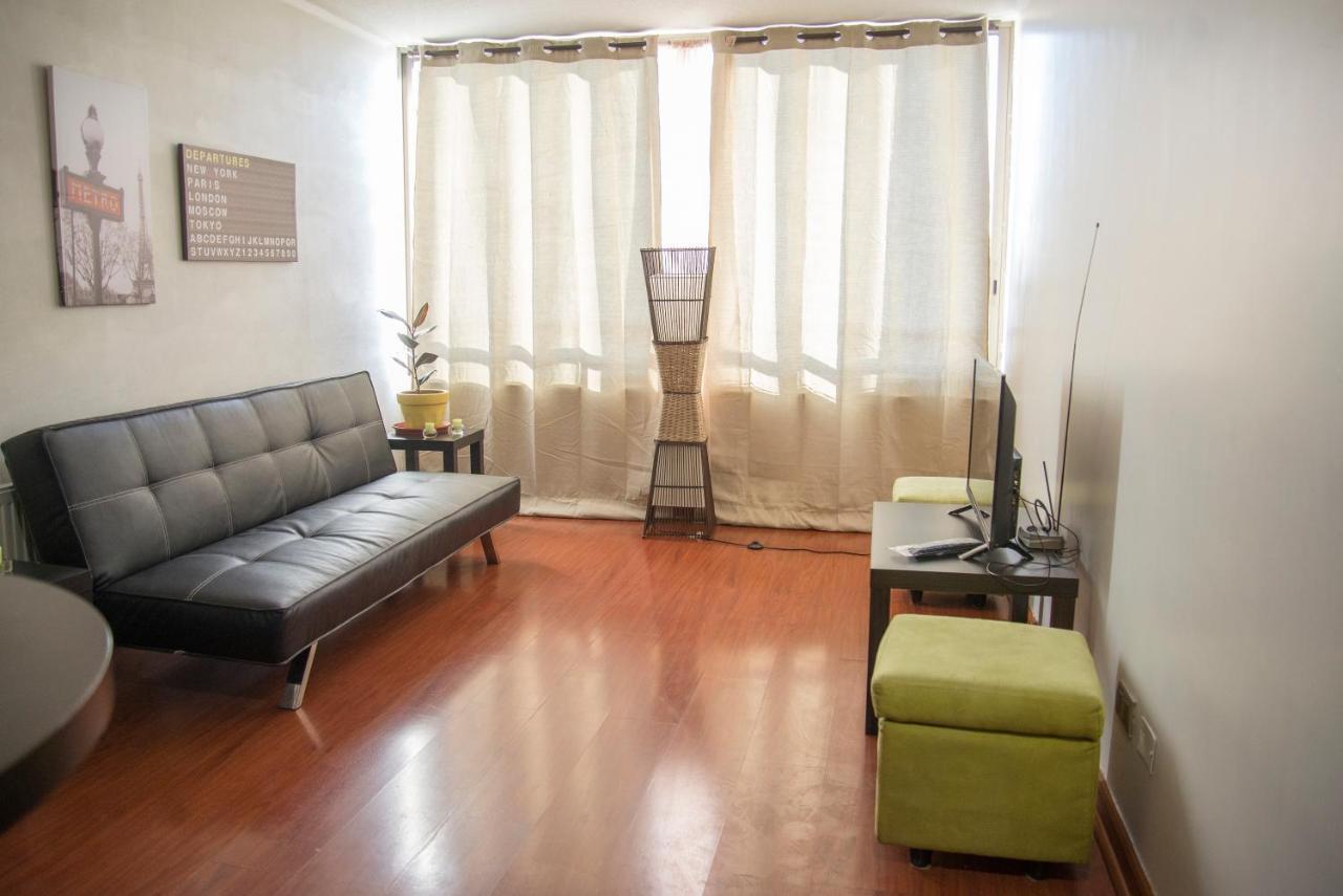 サンティアゴBellavista Departamento Amobladoアパートメント エクステリア 写真